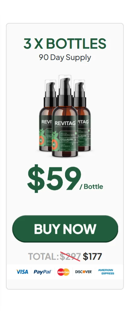 ReviTag® 3 bottles pricing